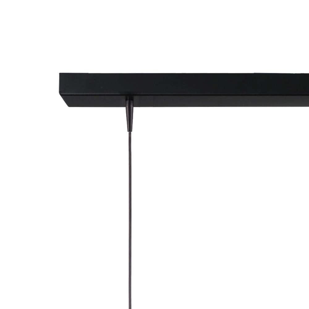 3-light pendant lamp Scala 130cm black with gold Ø 25cm Masterlight 8718121296500