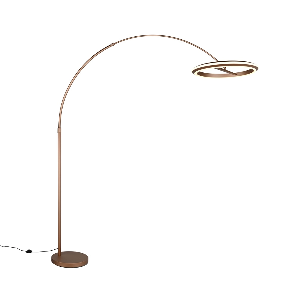 Floor lamp Amador mocha brown Trio 4017807688177