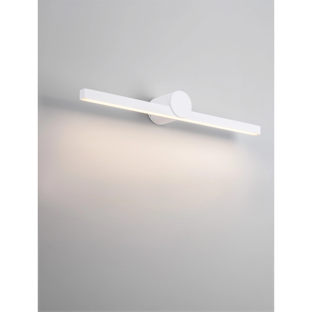 Design wall lamp Breggo white 61cm