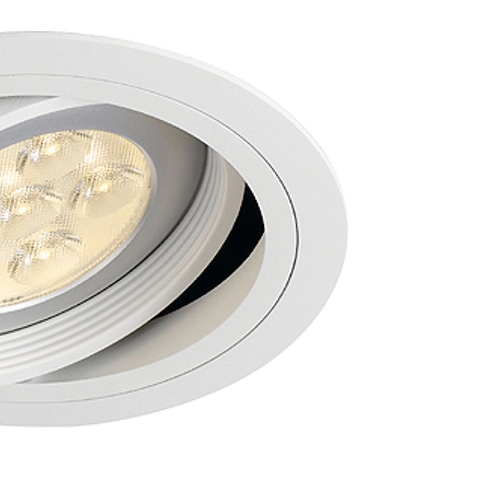 Recessed spotlight New Tria ES111 Round 16.5cm white SLV 4024163101769