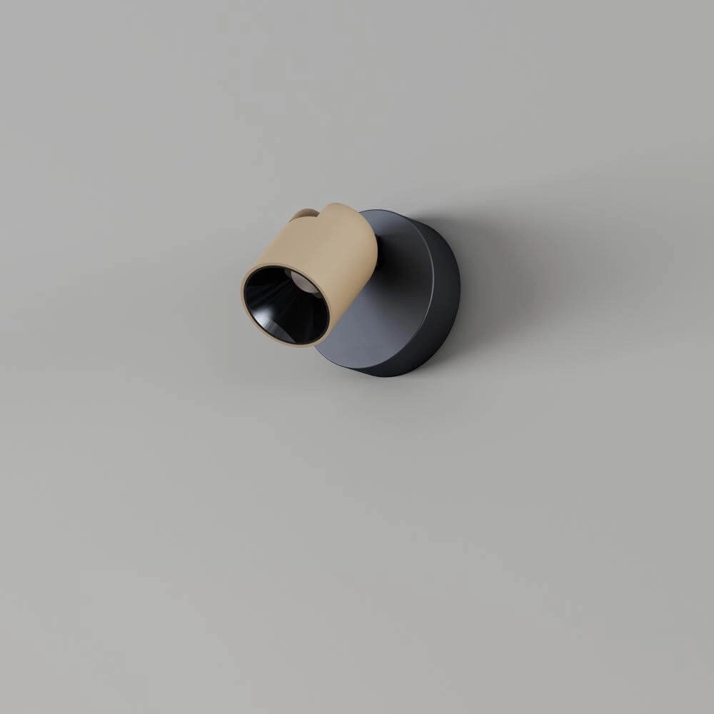 Ceiling lamp Houston 1-light black with champagne Artdelight 8720701102484