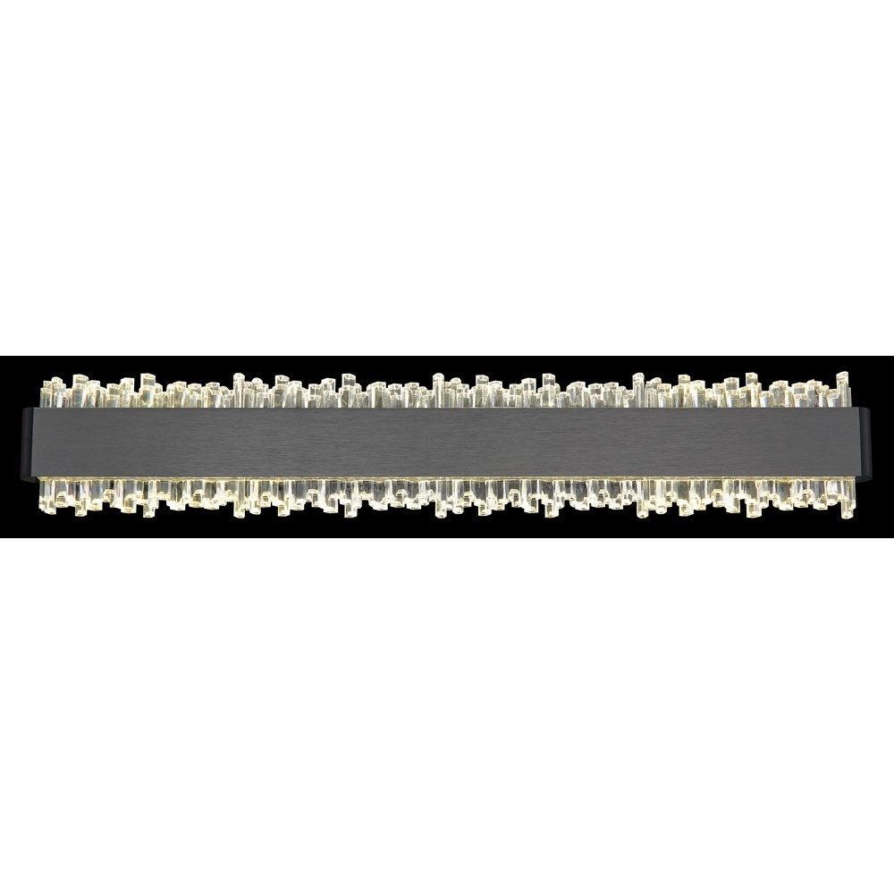 Black wall lamp Stalagmita 48cm Globo 9007371566754