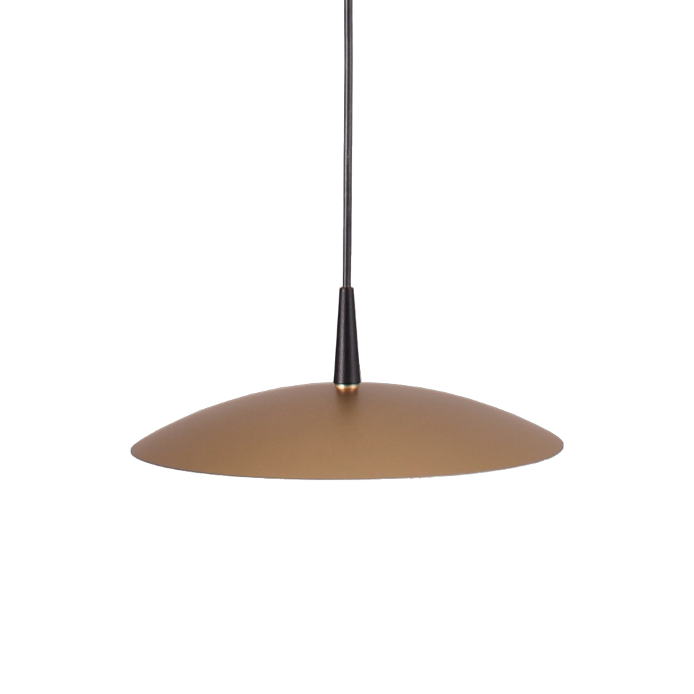Pendant lamp Scala Ø 20cm black with gold Masterlight 8718121306902