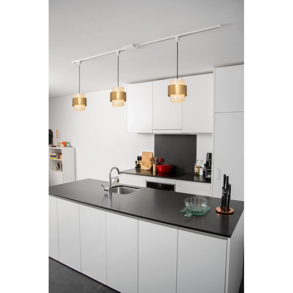 Rail pendant lamp adapter Track 1-phase white Lucide 5411212093868