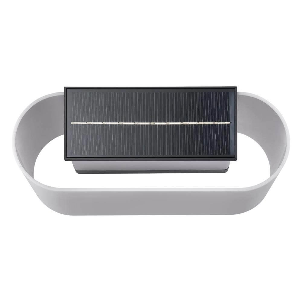 Solar wall lamp Piola black and white Nordlux 5704924017537
