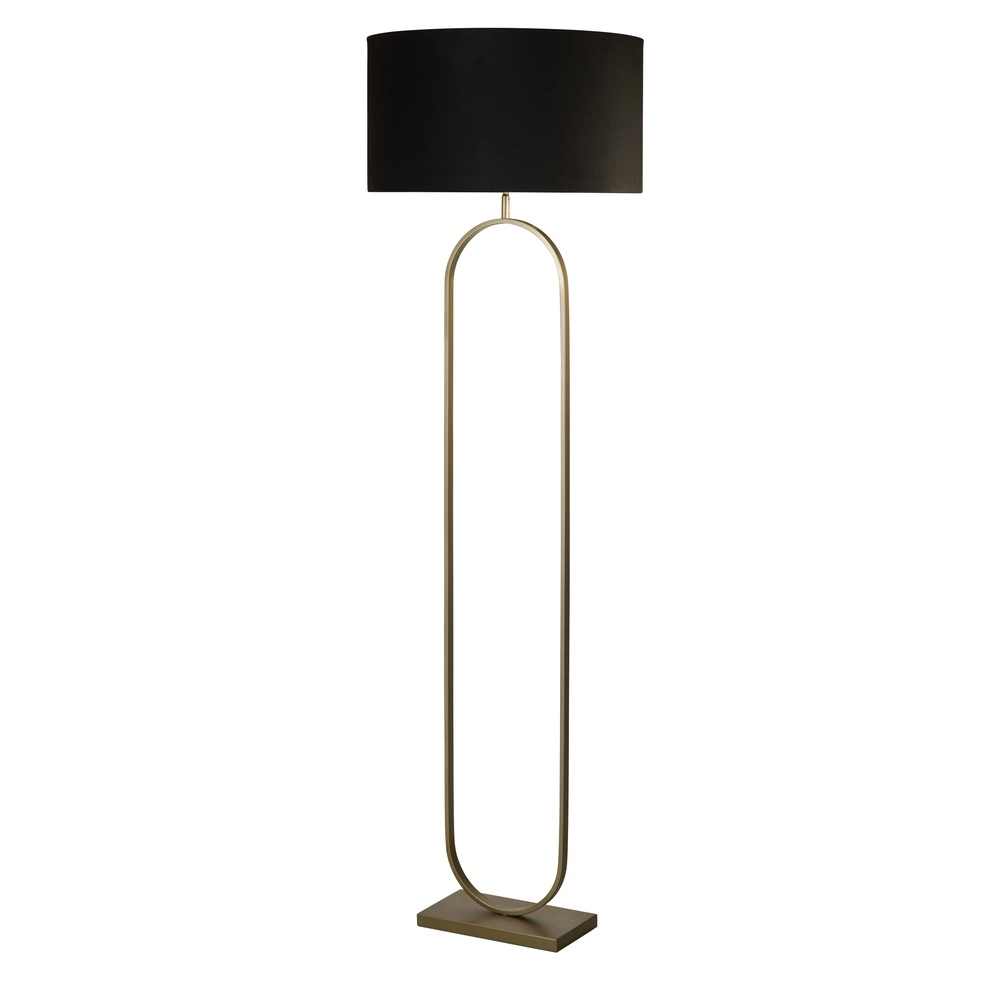 Floor lamp Modish bronze with bronze cap