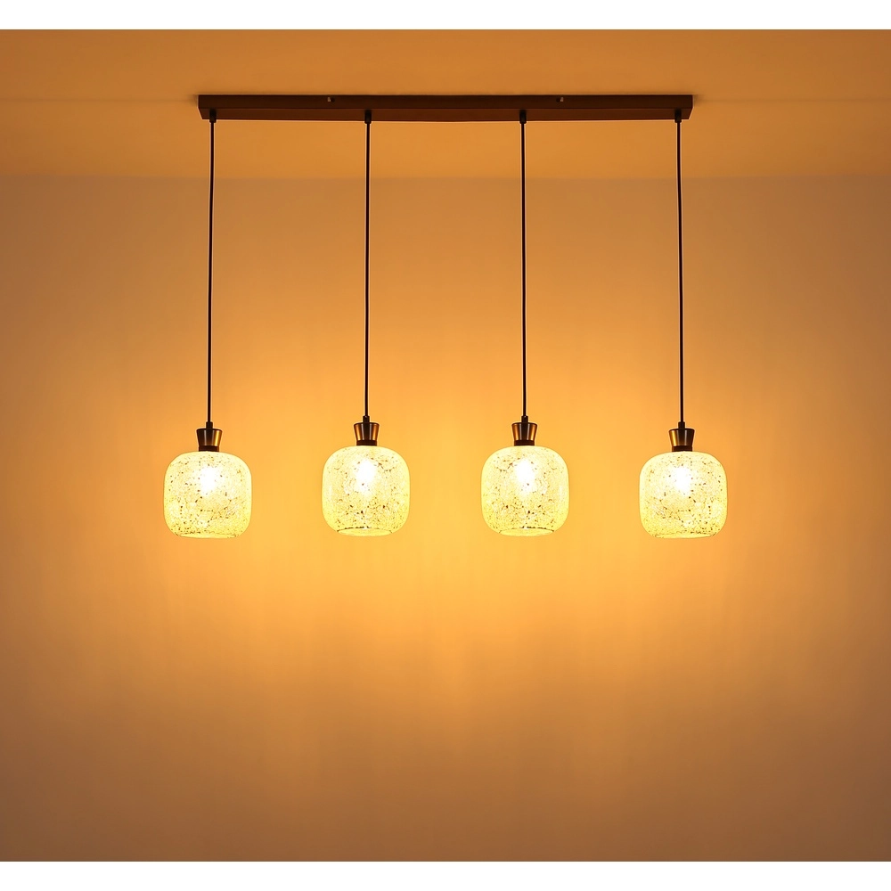 4-lightest pendant lamp Brokana gunmetal Globo 9007371566471