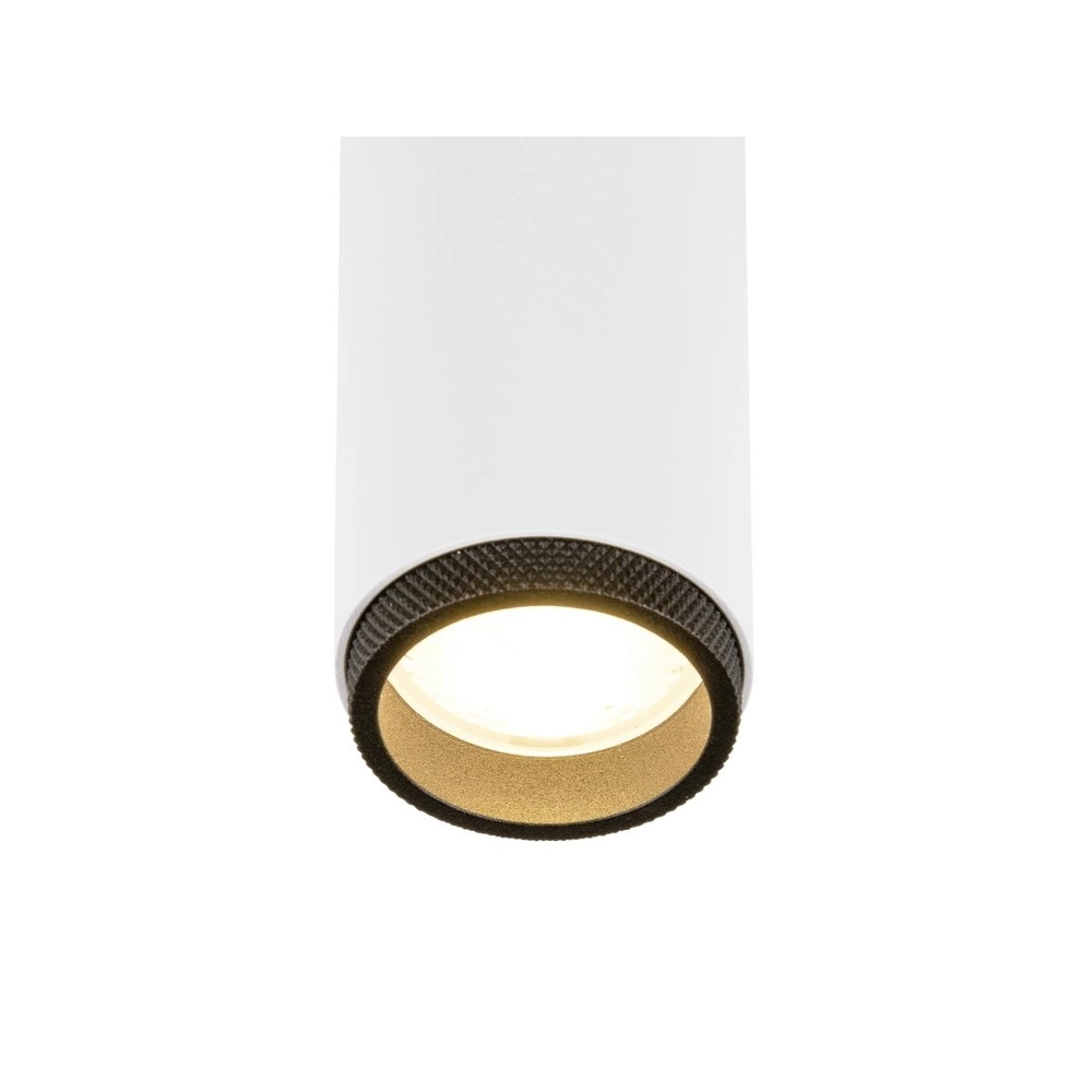 Recessed spotlight Grip! M white with black 3000K SLV 4024163304511