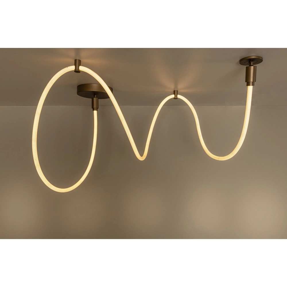 Unique ceiling lamp Janderin 300cm champagne Lucide Vibes 5411212242075