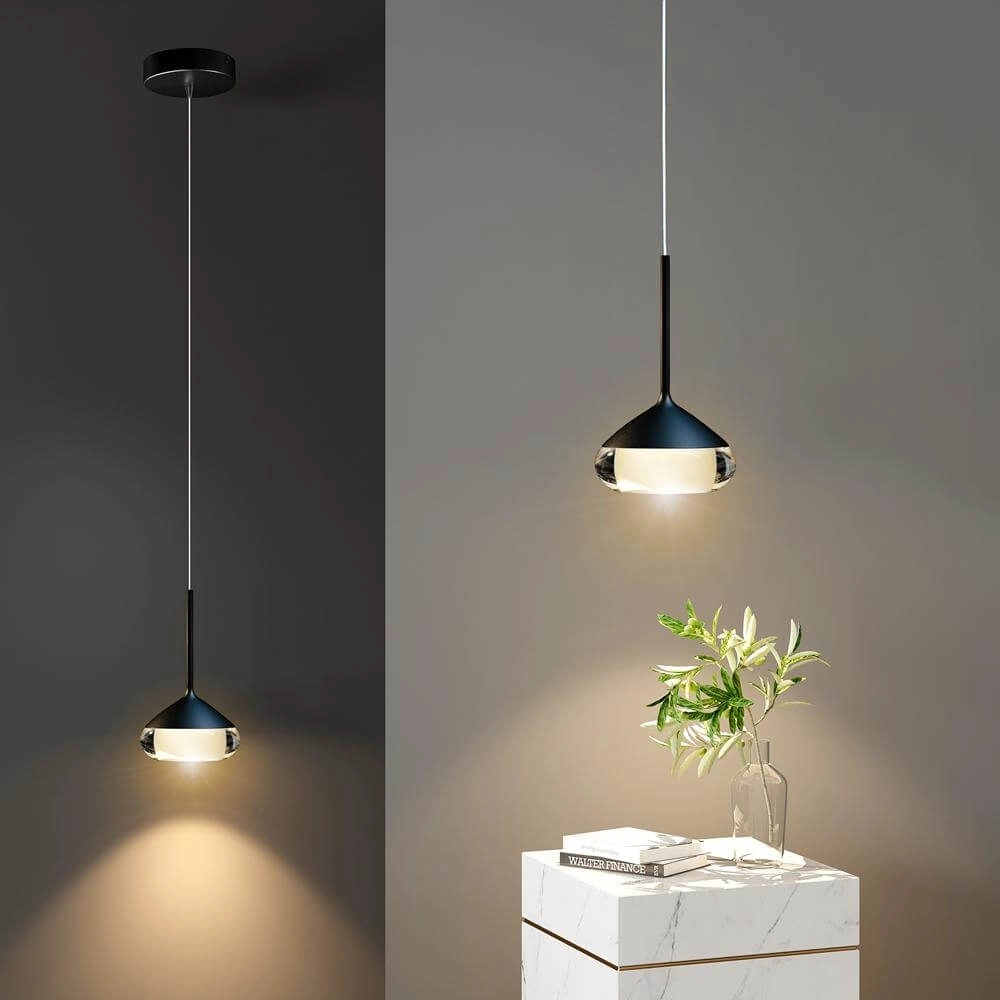 Design pendant lamp Phoenix black Ø 11.6cm Artdelight 8720701101111