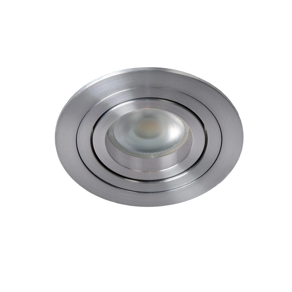 Recessed spotlight Tube chrome Ø 9,2cm