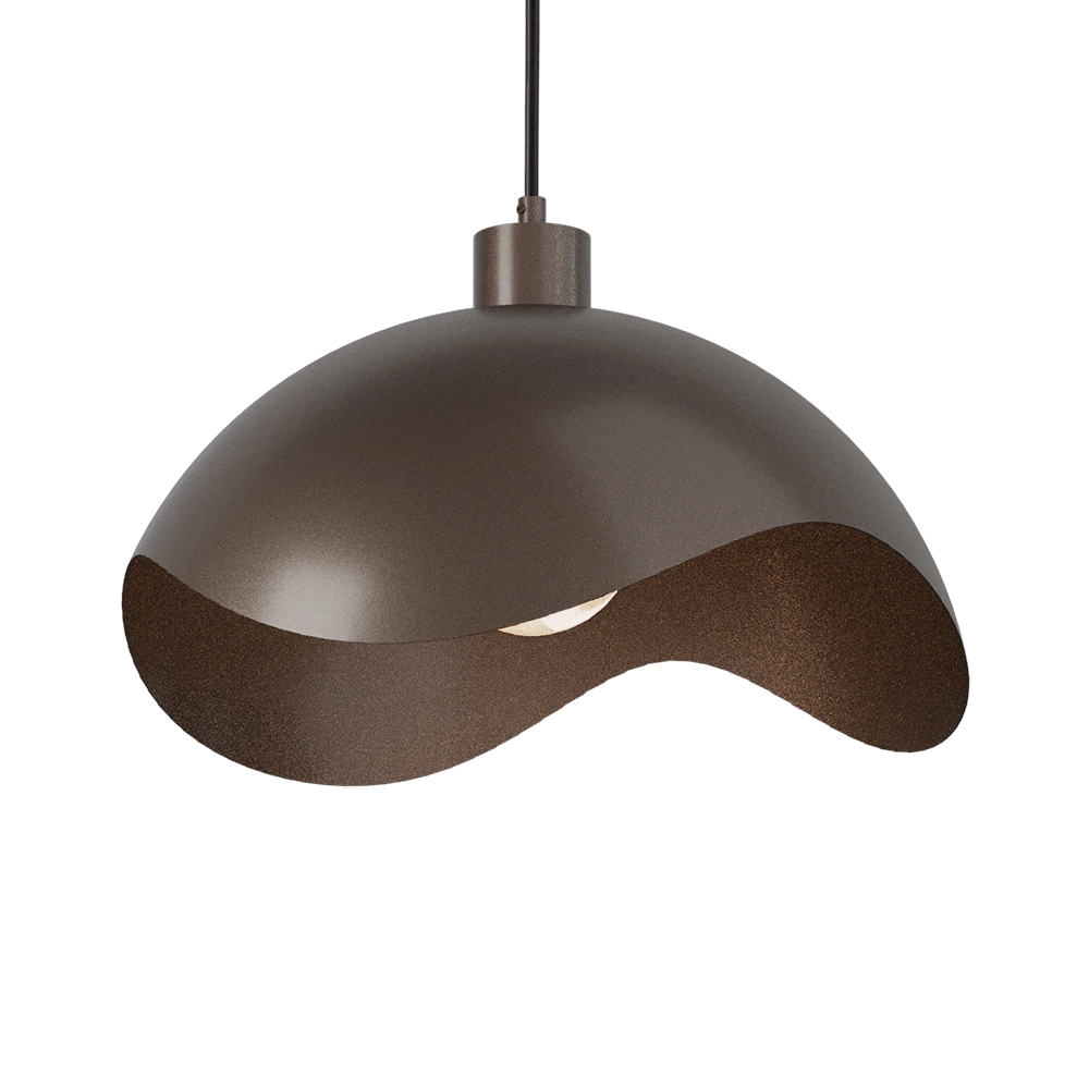 Office pendant lamp Volta 2x Ø40cm - cocoa Masterlight 8718121395647