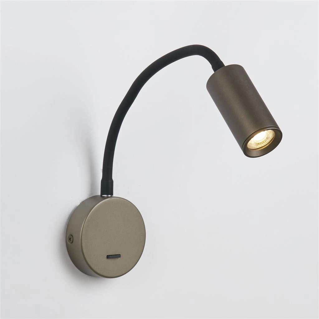 Bedside lamp Ciara bronze flexible