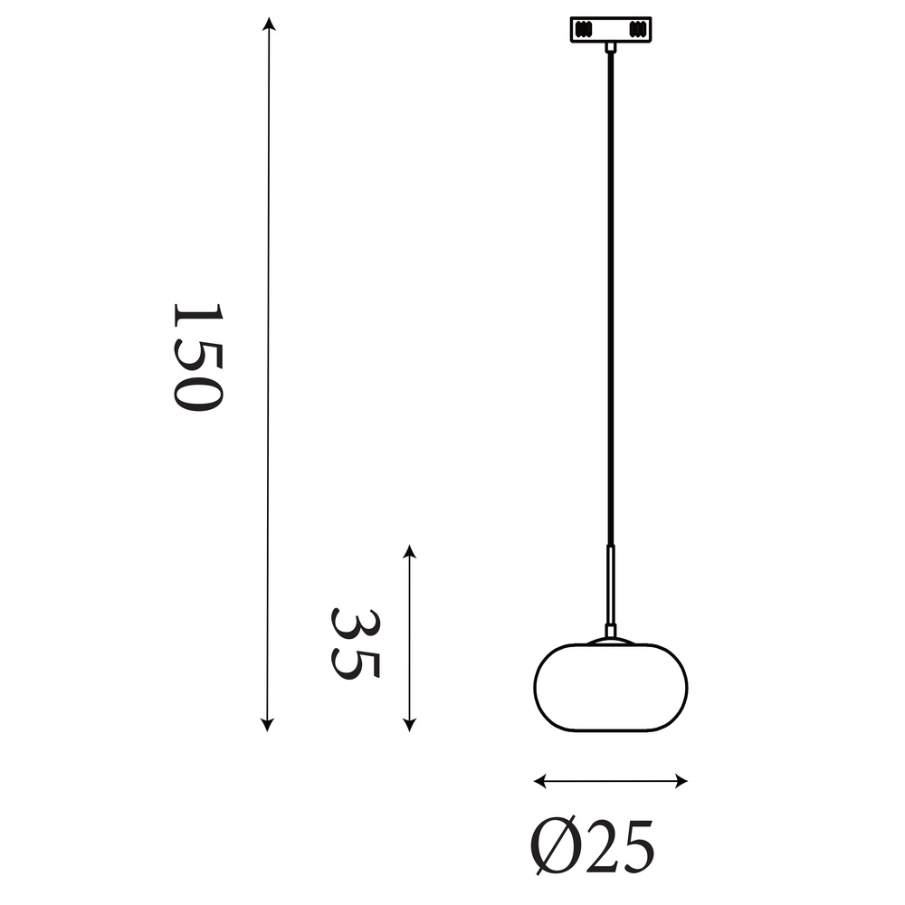 Pendant lamp Confetti 1-light design Searchlight 5053423307107