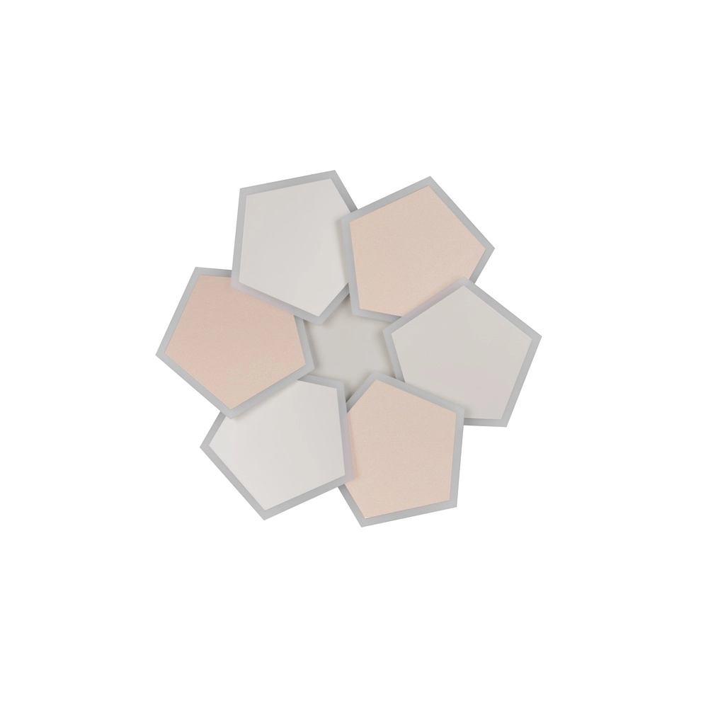 Unique ceiling lamp Zaya S mocha brown Trio 4017807684995
