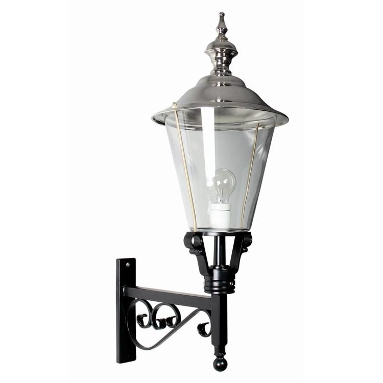 Nostalgic outdoor lamp Berlage black