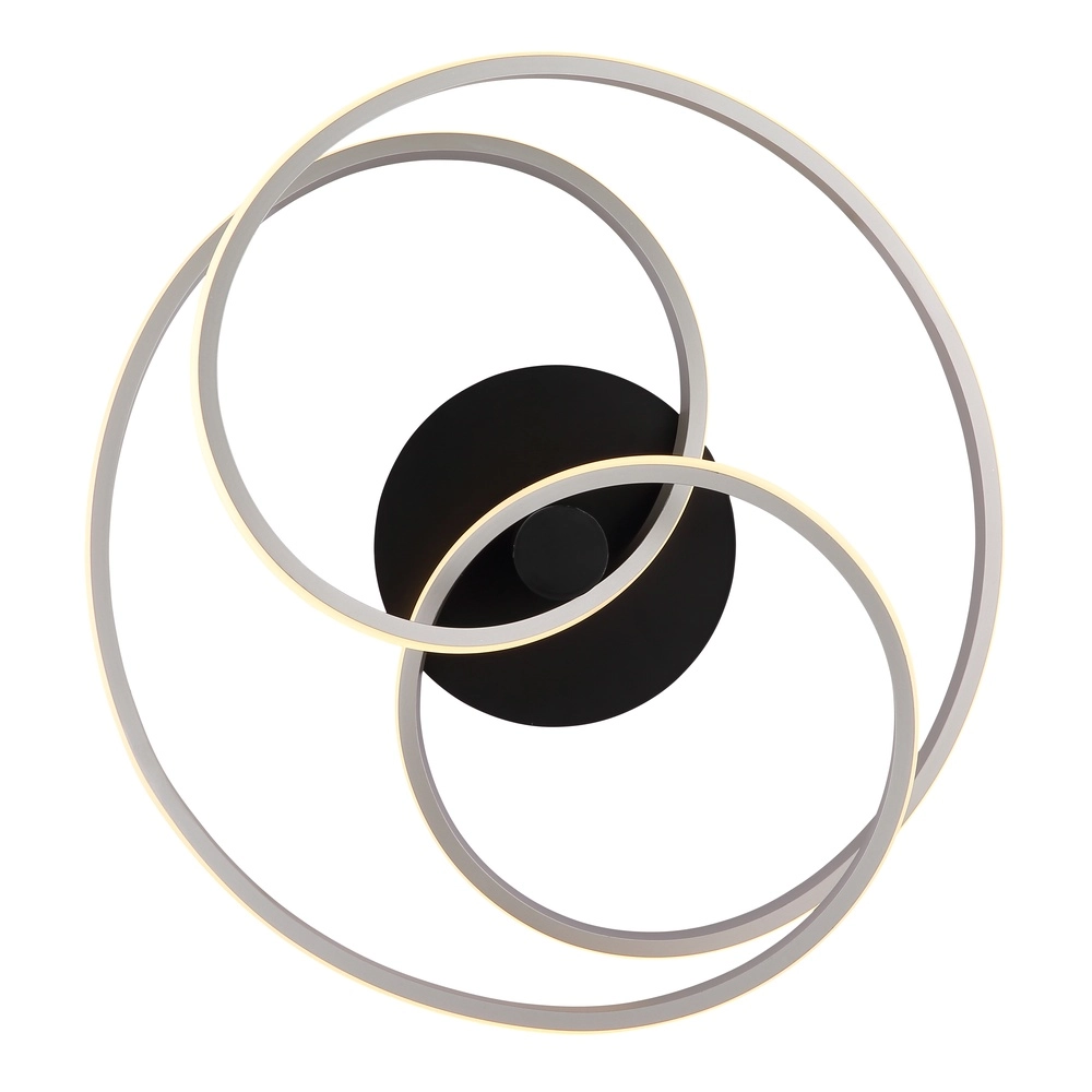 Modern ceiling lamp Glyxar Black Globo 9007371453788