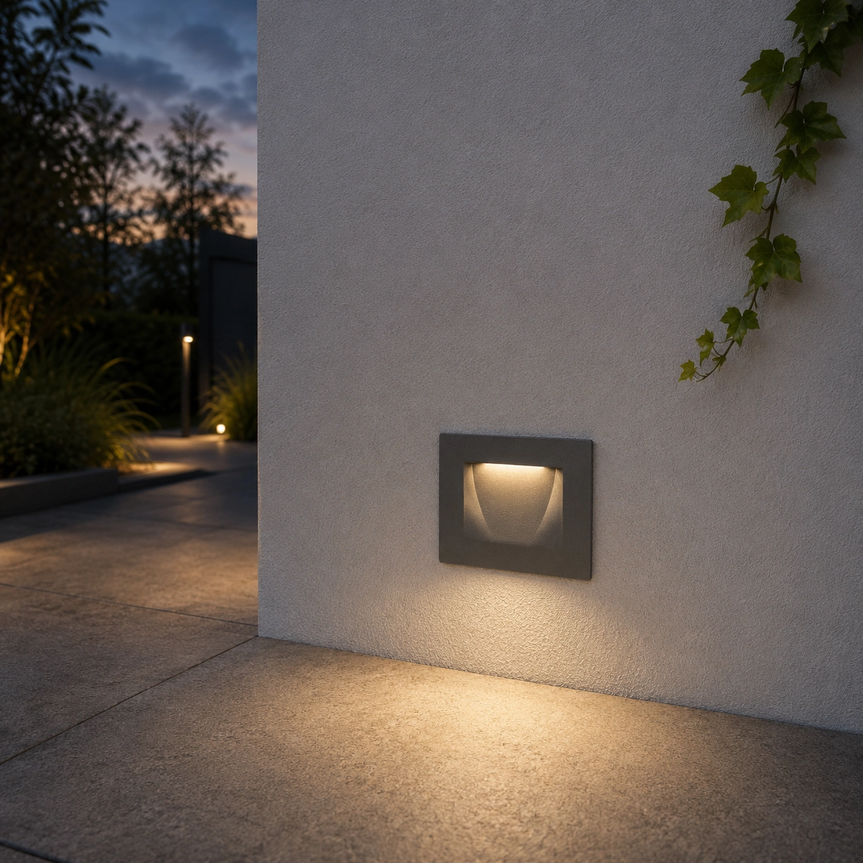 Recessed light Krypton grey 11cm