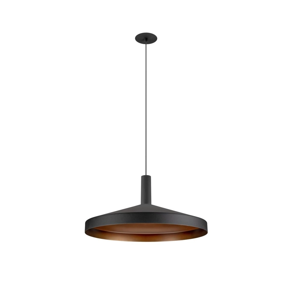 Pendant lamp Lalu Ø 36cm black SLV 4024163321846