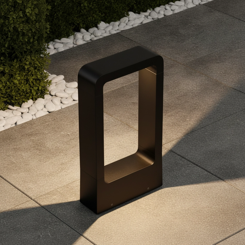 Design garden lamp Minimal black 30cm