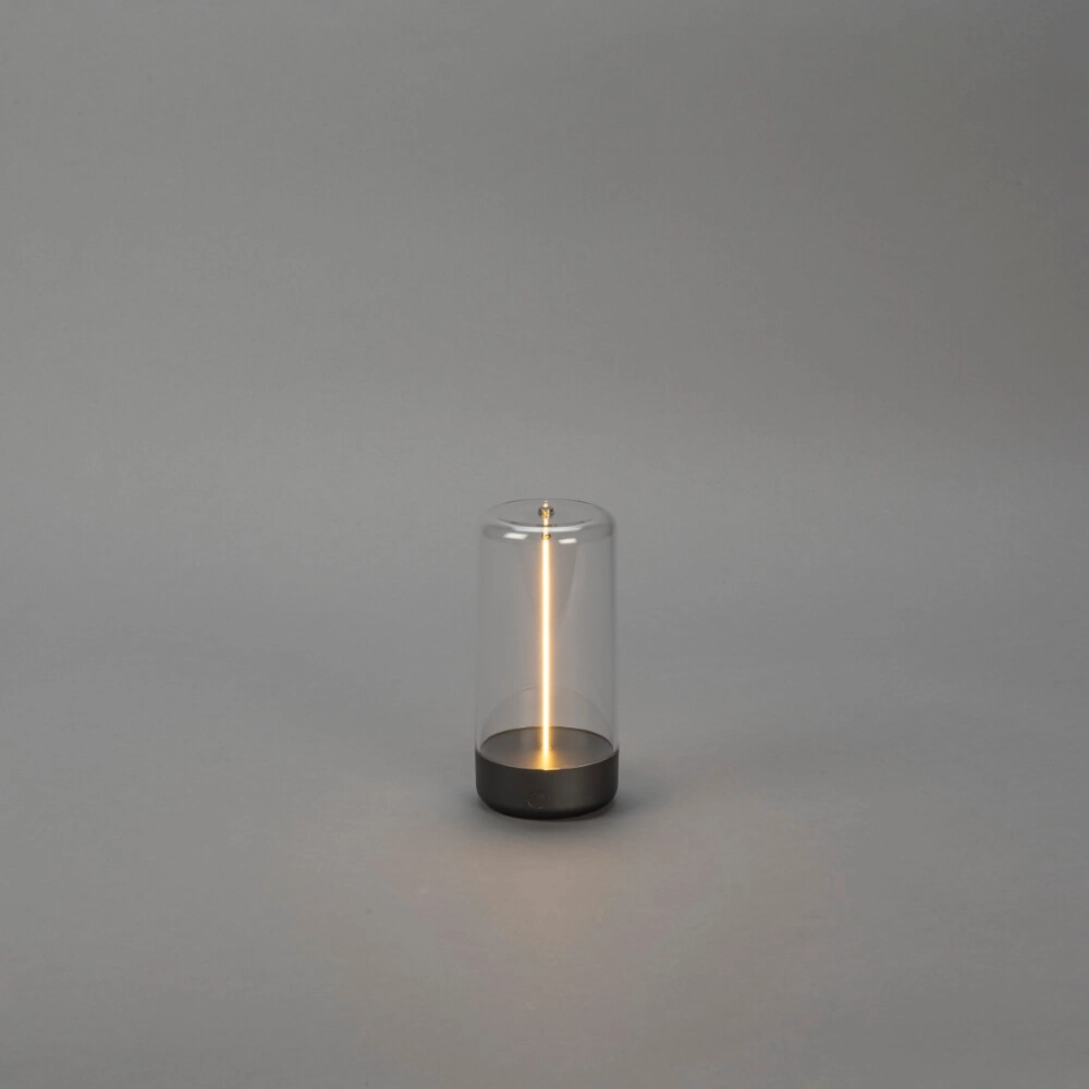 Rechargeable lamp Edison XS anthracite KonstSmide 7318307849370