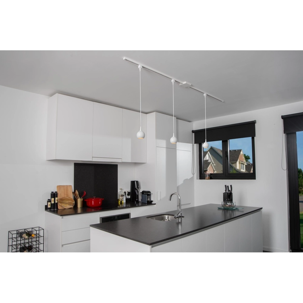 Rail pendant light Track Favori 1-phase white Lucide 5411212093882