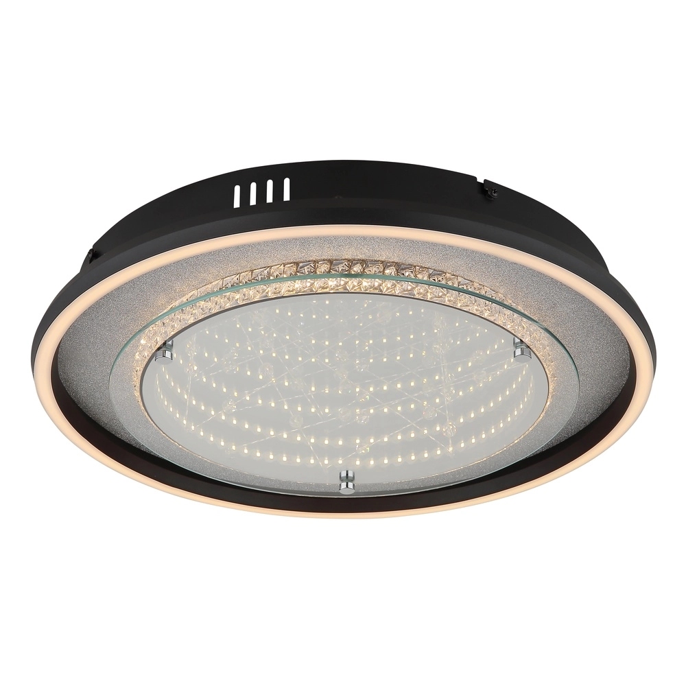 Black ceiling lamp Mirrora Ø 40cm Globo 9007371566853