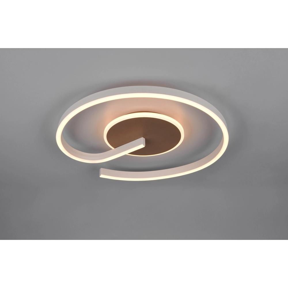 Design ceiling lamp Calle mocha brown Trio 4017807654295
