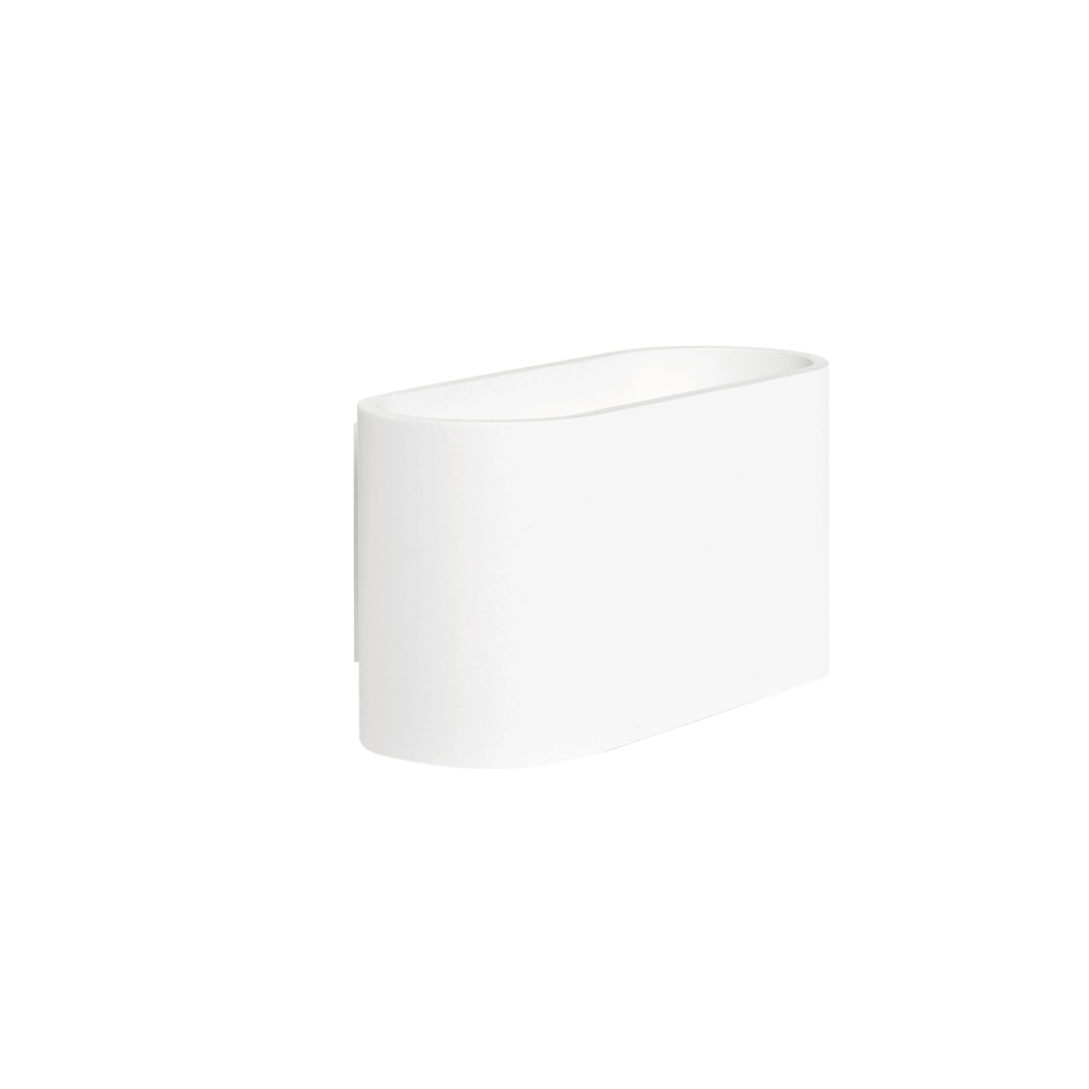 Oval wall spot Oval white