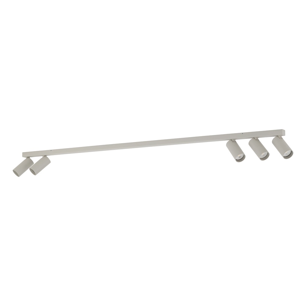 Ceiling spotlight Fourty 5-light grey