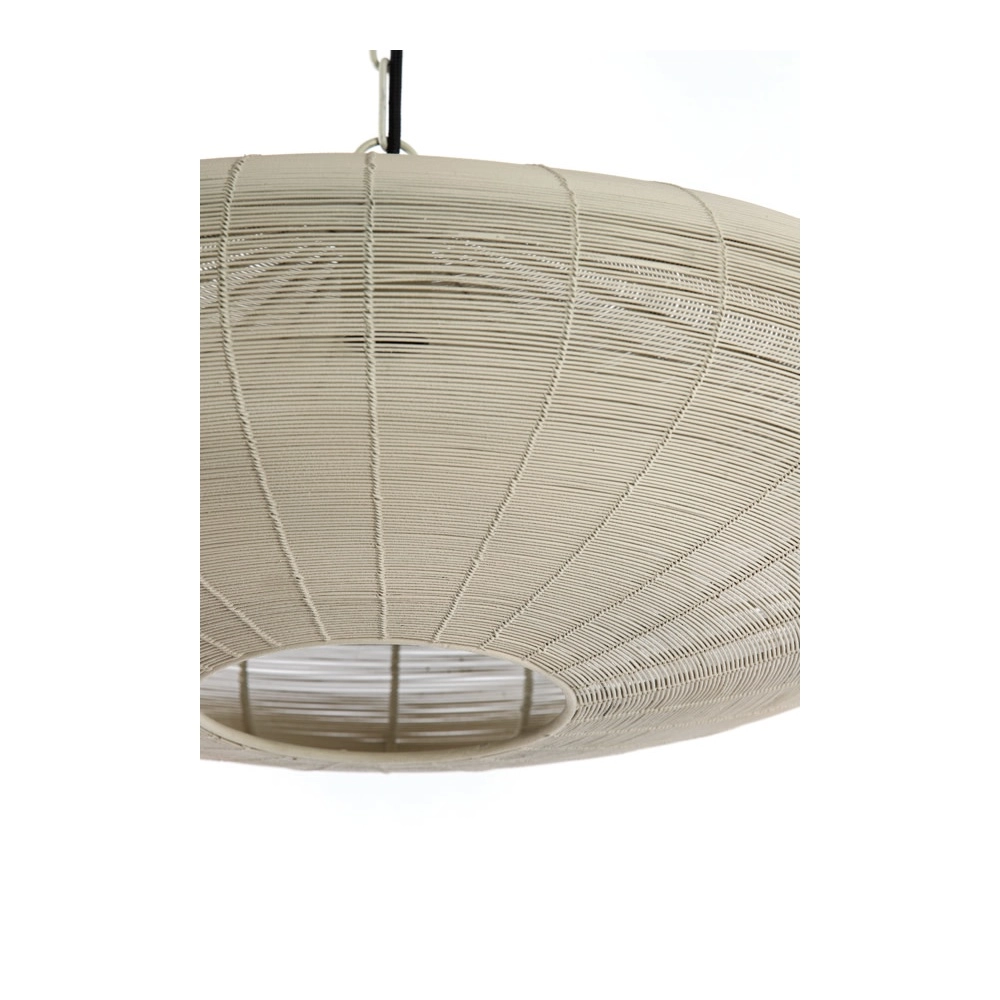 Pendant lamp Bahoto white Ø 60cm Light & Living 8717807705299