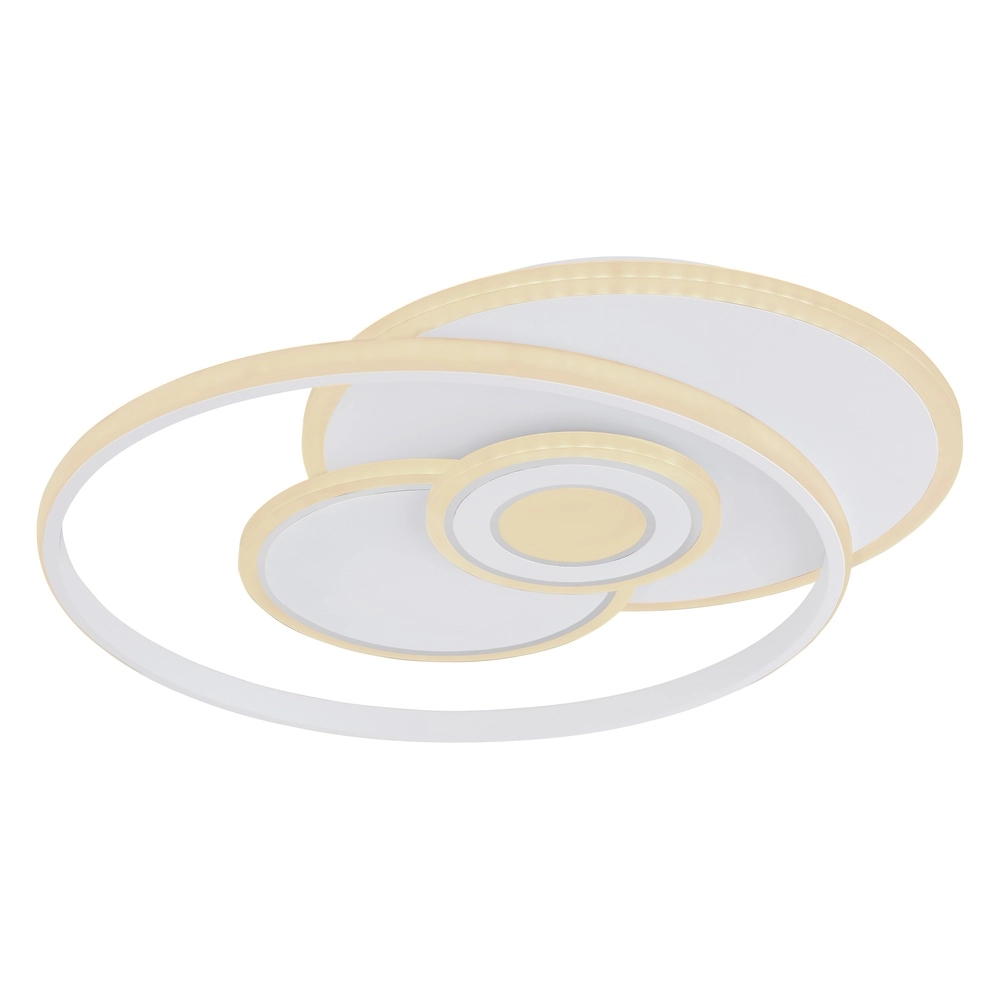 Design ceiling lamp Roderick white round 3000-6000K