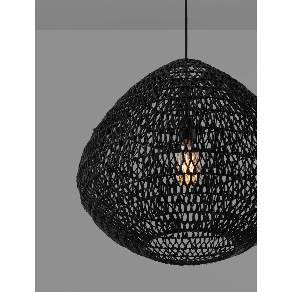 Bohemian pendant lamp Melody black Lyora 5212017452900