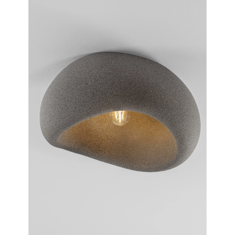 Natural ceiling lamp Aere grey 50cm Lyora 5212017476777
