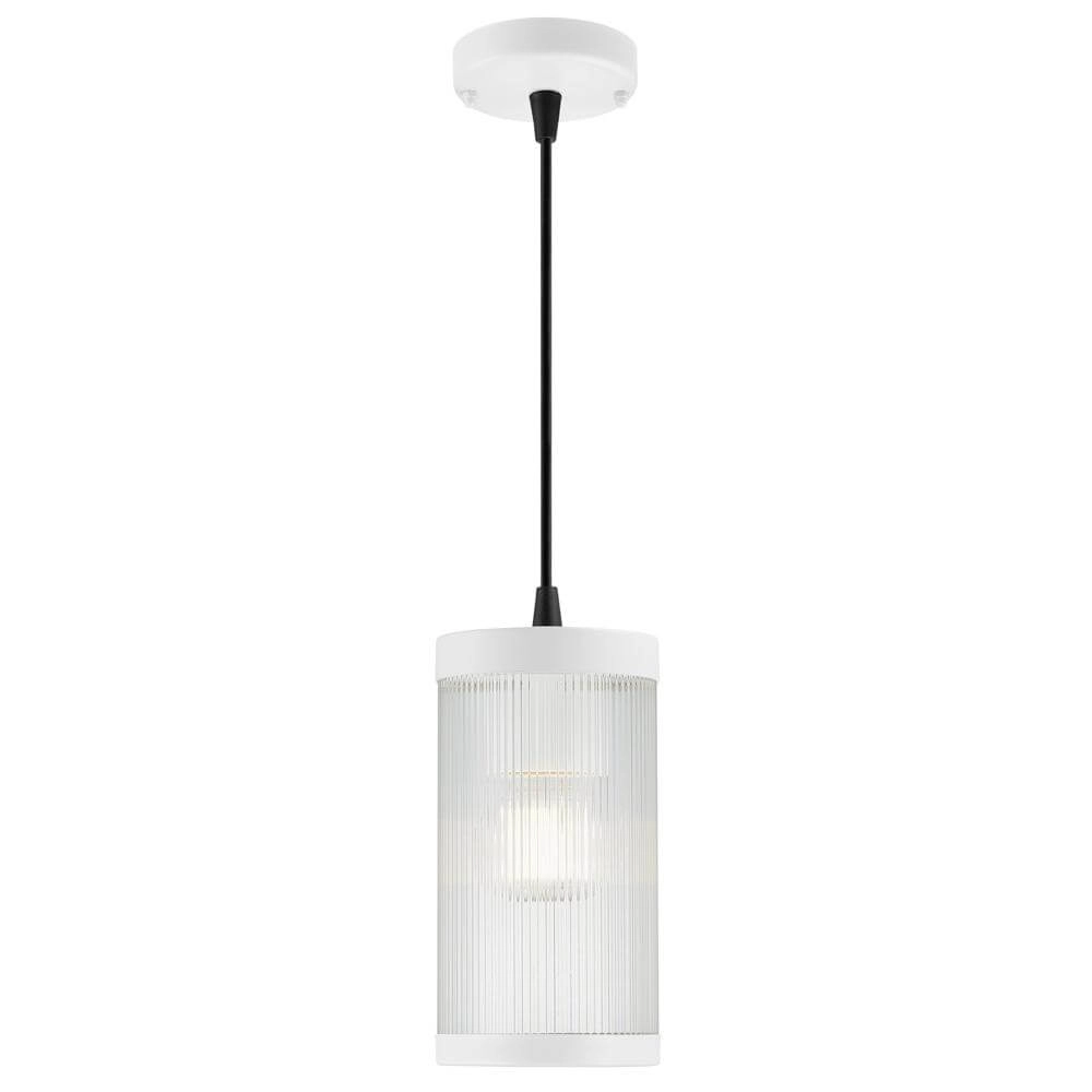 Glass pendant lamp Coupar white Nordlux 5704924010569