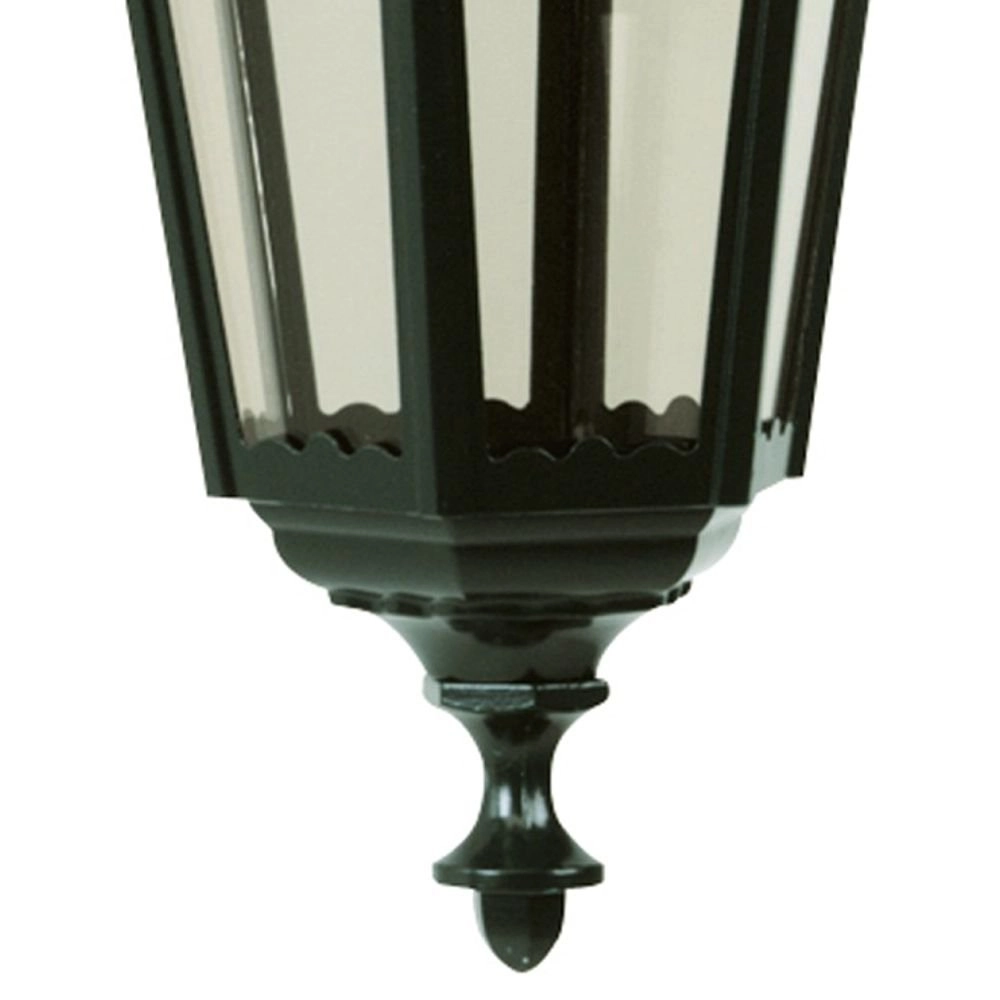 Classic outdoor lamp Ancona Down black KS Verlichting 8714732512848