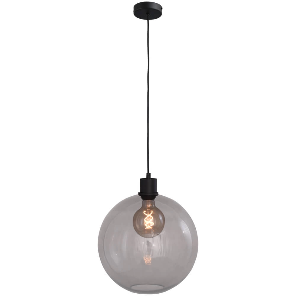 Hanging lamp Lazise Ø 15cm black Masterlight 8718121303444