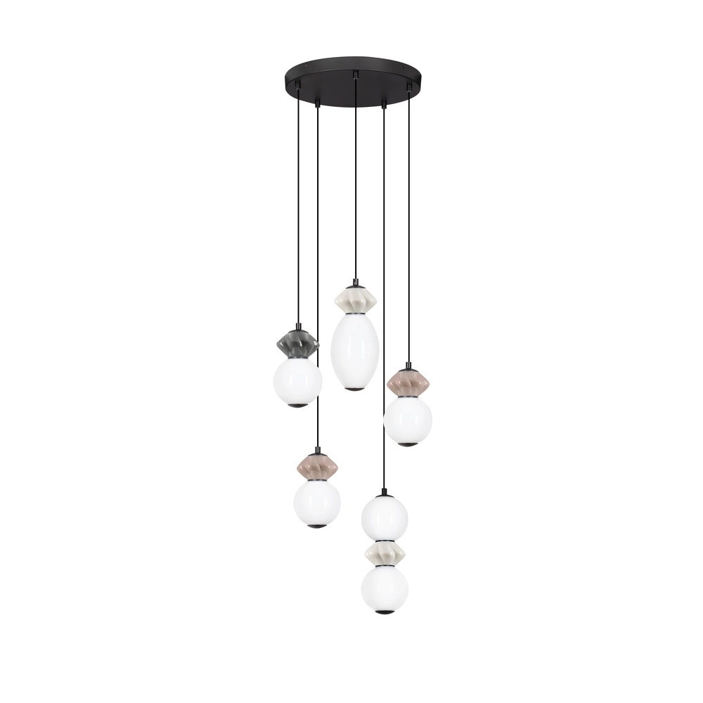 Pendant lamp Pallina 5-light