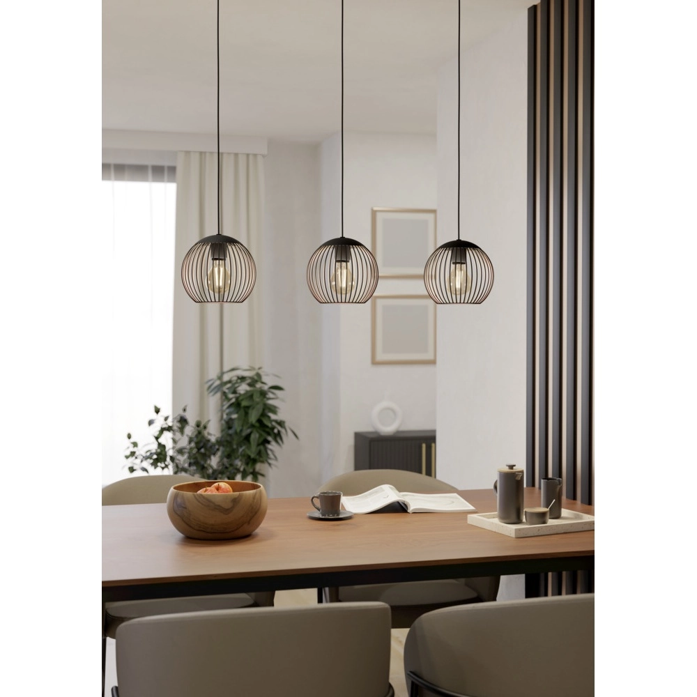 Pendant lamp Almanzora 3-light Eglo 9008606360338