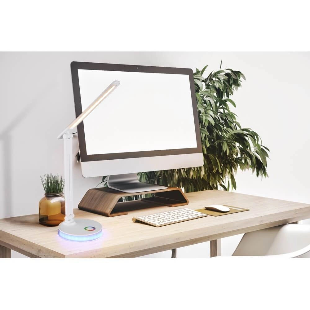 Desk lamp Geraldo white Globo 9007371446667