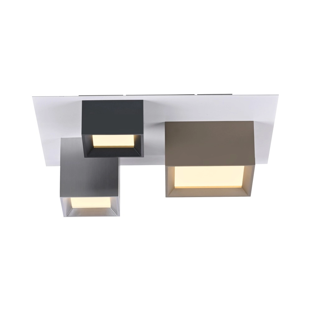 Led ceiling light Pure Manhattan 3-light Paul Neuhaus 4012248396872