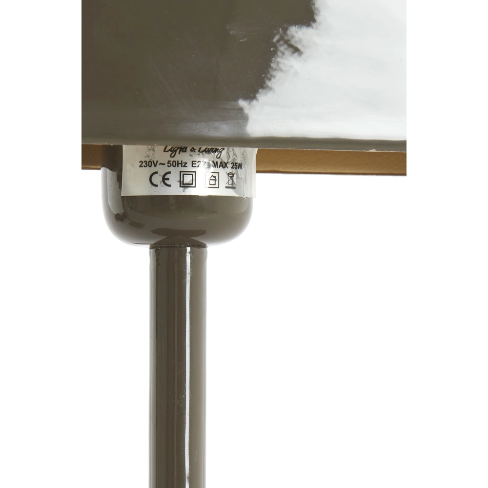 Bedside Lamp Elenie 20x10cm - gloss dark brown Light & Living 8717807818746