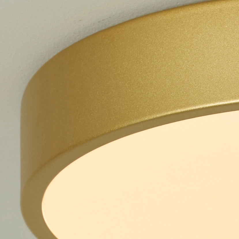 Ceiling light Grace Ø 30cm gold Lyora 5053423315881