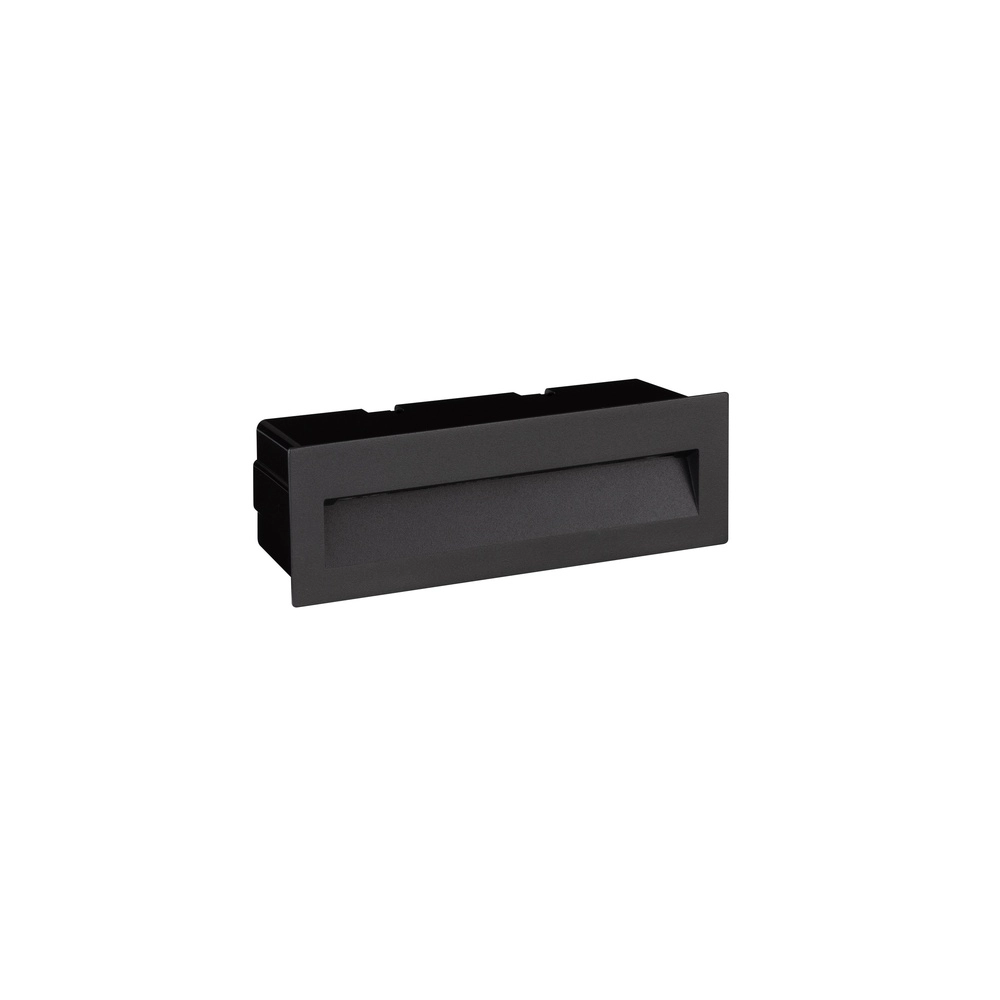 Recessed wall lamp Drat Black Lyora 5212017498021