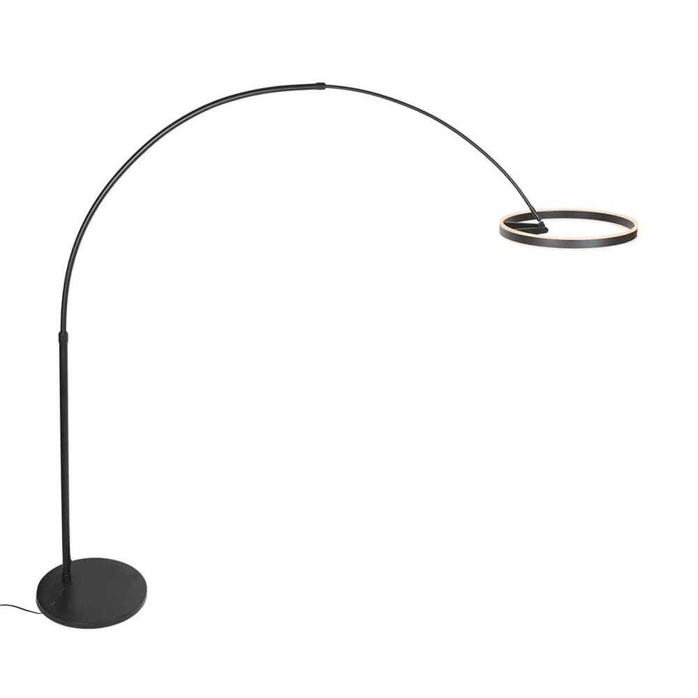Design arc lamp Ringlux black Steinhauer 8712746176551