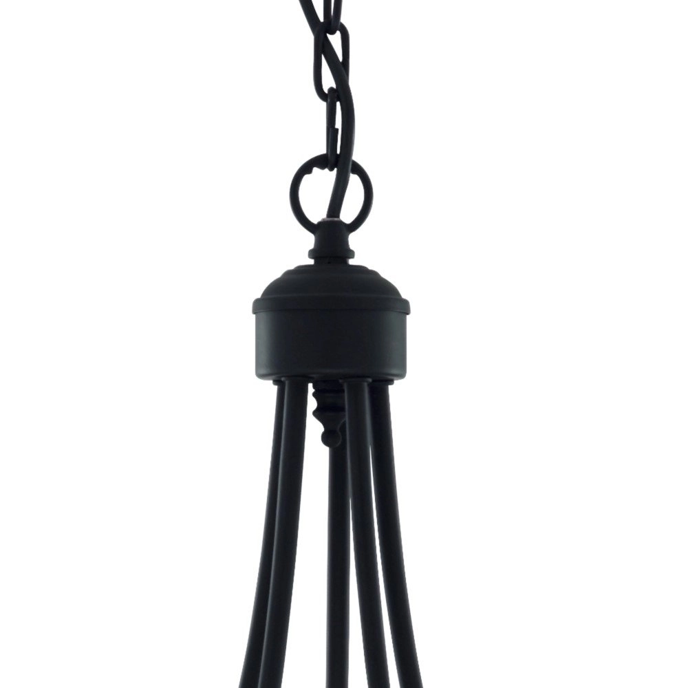 Black chandelier Maypole 5-light Searchlight 5013874205957
