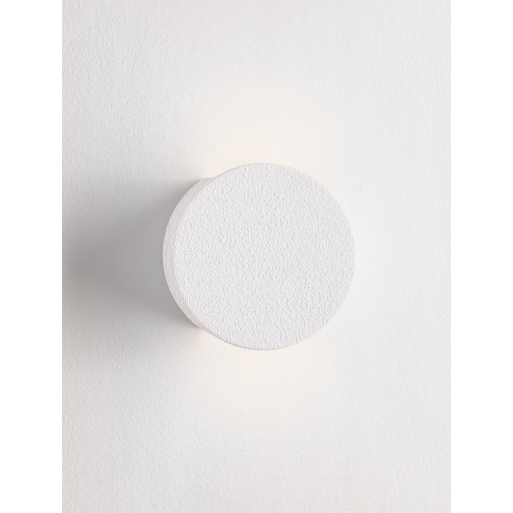 Round wall lamp Awa white Ø 15,5cm Lyora 5212017479266