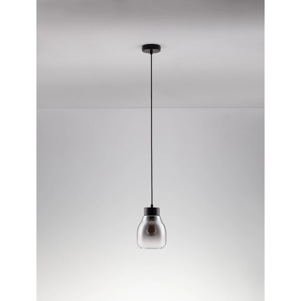 Pendant lamp Blacu 1-light zwrt Lyora 5212017447470