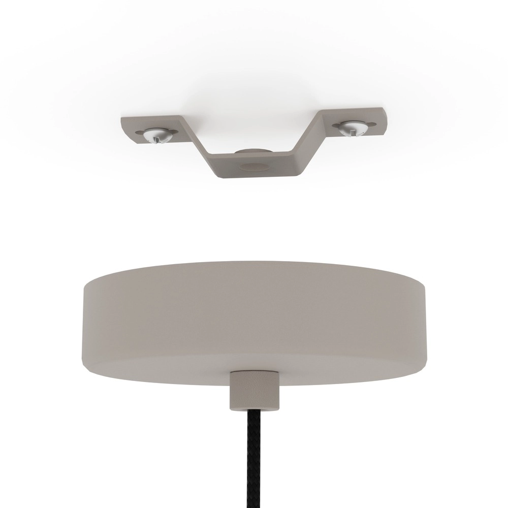 Wire pendant lamp Lodods sand brown Ø 22cm Eglo 9008606390298