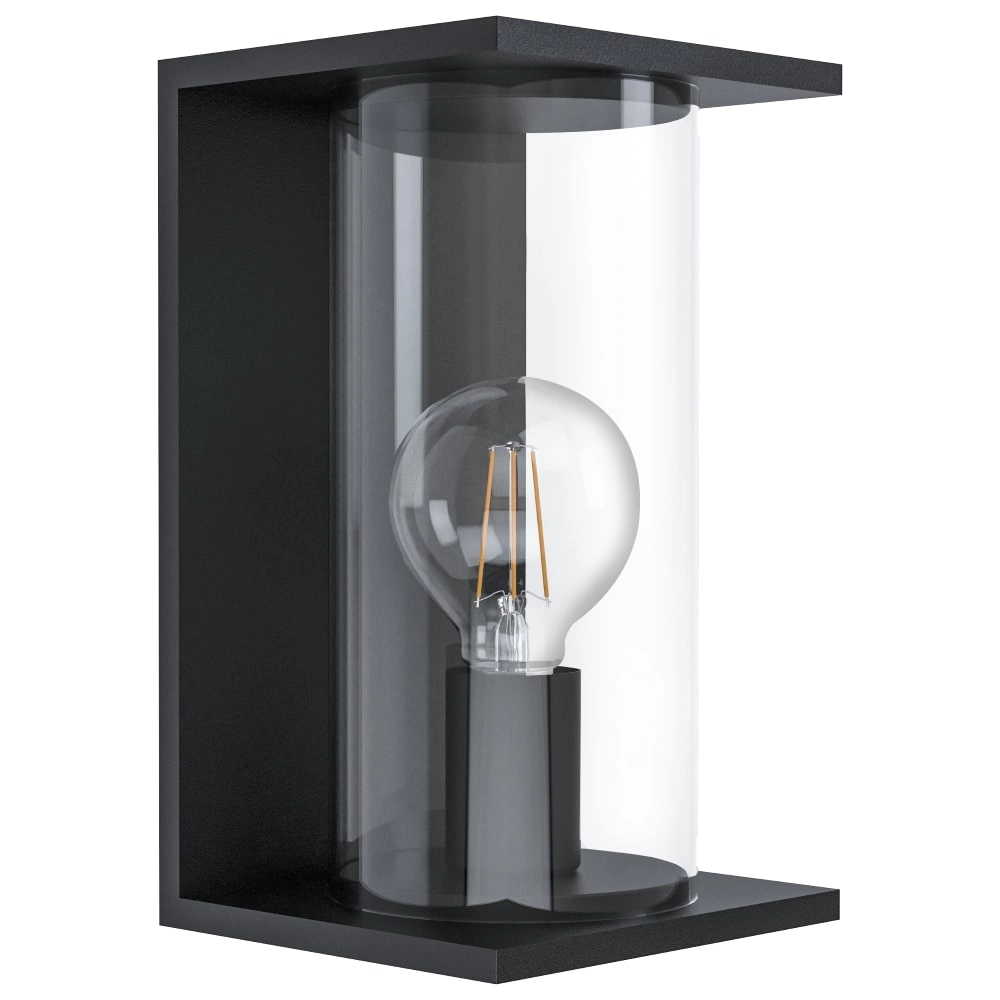 Black outdoor lamp Cascinetta